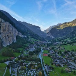 DRI Media - Aerial footage Lauterbrunnen, Switzerland