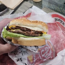 Double Famous Star burger Double Famous Star burger