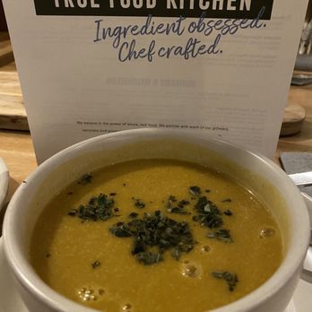 True Food Kitchen - Butter Nut Squash Soup/ not bad . - Salad Near Me - Miami, Florida True Food Kitchen - Butter Nut Squash Soup/ not bad . - Salad Near Me - Miami, Florida