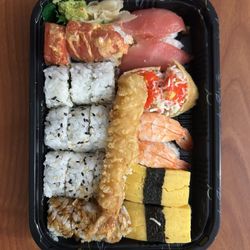 Q Korean BBQ Revolving Sushi - Assortment of sushi