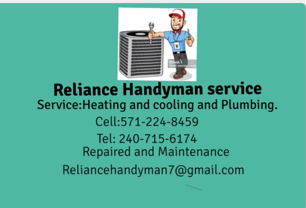 Slide of Reliance Handyman’s Services