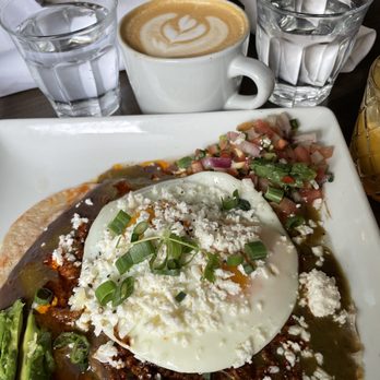Onefold - Huevos Rancheros and Vanilla Latte - Breakfast & Brunch Near Me - Denver, Colorado Onefold - Huevos Rancheros and Vanilla Latte - Breakfast & Brunch Near Me - Denver, Colorado