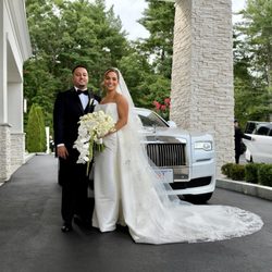 Roman Limousine - Dream wedding in the rolls Royce on a perfect day