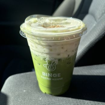 Binge Coffee House - Banana matcha - Vietnamese Near Me - Berkeley, California Binge Coffee House - Banana matcha - Vietnamese Near Me - Berkeley, California