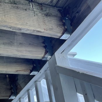 Medina's Handyman Services - New joist. Makes me feel sure about the structure of my back porch now. - Handyman Near Me