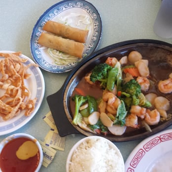 Mei's Chinese Restaurant - Sizzling Shrimp was great! - Chinese Near Me - Shell Beach, California