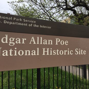 Edgar Allan Poe House - Sign - Museums Near Me - Philadelphia, Pennsylvania