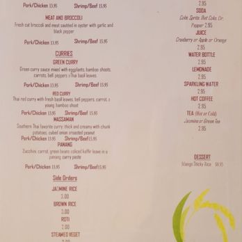 Jasmine Rice Thai Cuisine - May 2023 menu - Thai Near Me - Gretna, Louisiana Jasmine Rice Thai Cuisine - May 2023 menu - Thai Near Me - Gretna, Louisiana