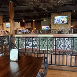 Half Shell Oyster House - View of second floor seating.