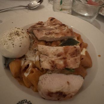 Giulietta - Vodka rigatoni with chicken and burrata - Italian Near Me - New York, New York