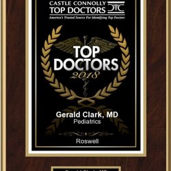 North Fulton Pediatrics - Dr. Gerald Clark nominated by his peers as Top Doctor (pediatrics) 2018