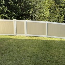 Fast Fence Installation - Vinyl