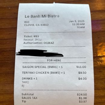 Le Banh Mi Bistro - Prices - Vietnamese Near Me - Clovis, California Le Banh Mi Bistro - Prices - Vietnamese Near Me - Clovis, California