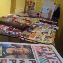 Brown Eagle - Event flyers and community info.