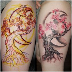 Above and Beyond Studio - Custom cherry blossom tree.