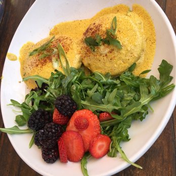 Seabirds Kitchen - Chipotle Florentine with arugula salad - Vegan Near Me - Costa Mesa, California