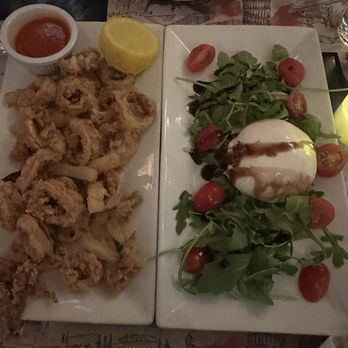 il Canale - Burrata Calamari/Zucchin - Italian Near Me - Washington, DC, District of Columbia