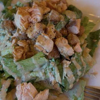 Toccoa Riverside Restaurant - Caesar salad with salmon - Seafood Near Me - Blue Ridge, Georgia Toccoa Riverside Restaurant - Caesar salad with salmon - Seafood Near Me - Blue Ridge, Georgia