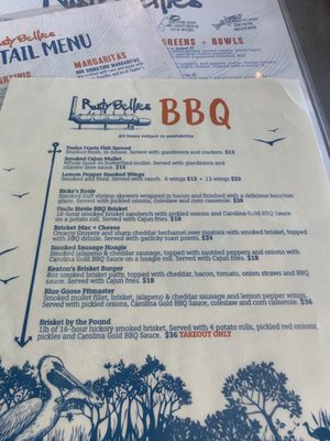 Menu photo 8 Rusty Bellies Tarpon Springs, FL