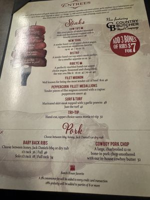 Menu photo 6 The Ranch House Yuba City, CA