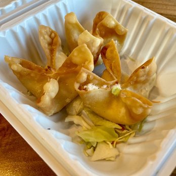 Ono Hawaiian BBQ - 04.25.22 Crab Rangoon (3 pcs) $3.89 - Hawaiian Near Me - Sacramento, California Ono Hawaiian BBQ - 04.25.22 Crab Rangoon (3 pcs) $3.89 - Hawaiian Near Me - Sacramento, California