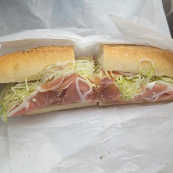 Pecoraro Bakery - Prosciutto hero sandwich. - Bakeries Near Me - Jersey City, New Jersey Pecoraro Bakery - Prosciutto hero sandwich. - Bakeries Near Me - Jersey City, New Jersey