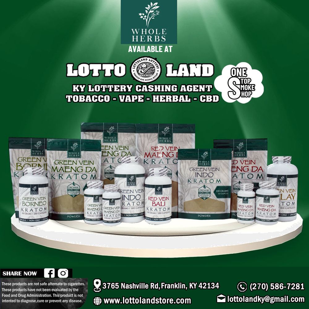 LOTTOLAND LOTTERY & TOBACCO OUTLET Updated September 2024 3765