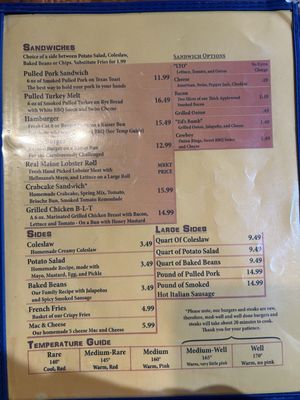 Menu photo 2 Mainely Meat BBQ Bar Harbor, ME Menu photo 2 Mainely Meat BBQ Bar Harbor, ME