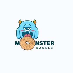 Monster Bagels - Logo