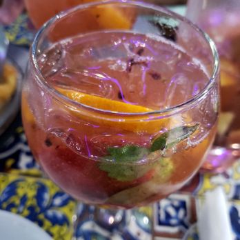 Hellas Restaurant - Passion fruit sangria - Bakeries Near Me - Tarpon Springs, Florida