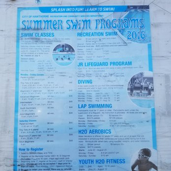 Hawthorne Pool - Swimming Pools Near Me - Hawthorne, California