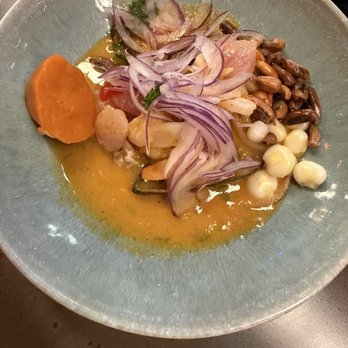 Lucuma Kitchen and Bar - Mixto ceviche - Peruvian Near Me - Oakland, California Lucuma Kitchen and Bar - Mixto ceviche - Peruvian Near Me - Oakland, California