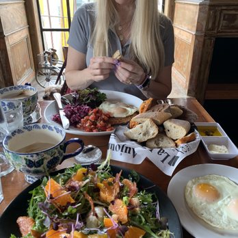 La Bicyclette - Incredible ... Citrus salad... Eggs over pork. - French Near Me - Carmel, California