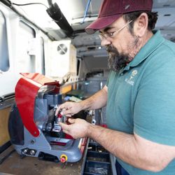 B.C. Lox & Keys - One of our fully equipped mobile locksmith vans ready for on site service.