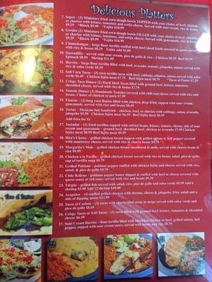 Menu photo 5 Margarita's Mexican Restaurant Tyler, TX Menu photo 5 Margarita's Mexican Restaurant Tyler, TX