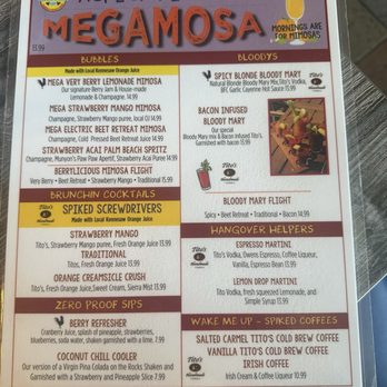 Berry Fresh Cafe - Drinks available alcoholic, and nonalcoholic - Breakfast & Brunch Near Me - West Palm Beach, Florida