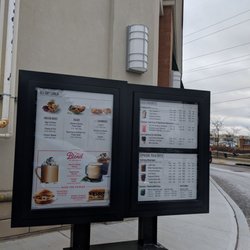 Starbucks - Second menu at the drive-thru
