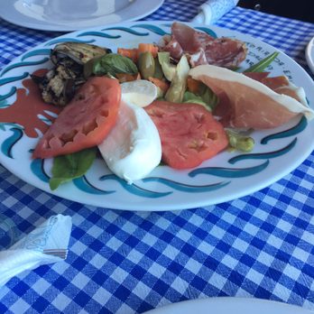 Da Emilia - Appetizer of tomatoes, mozzarella, basil and eggplant - Seafood Near Me - Sorrento, NA Da Emilia - Appetizer of tomatoes, mozzarella, basil and eggplant - Seafood Near Me - Sorrento, NA