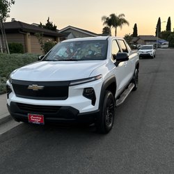 Courtesy Chevrolet - 2024 EV Silverado!! It's great 400 miles per the full charge !!