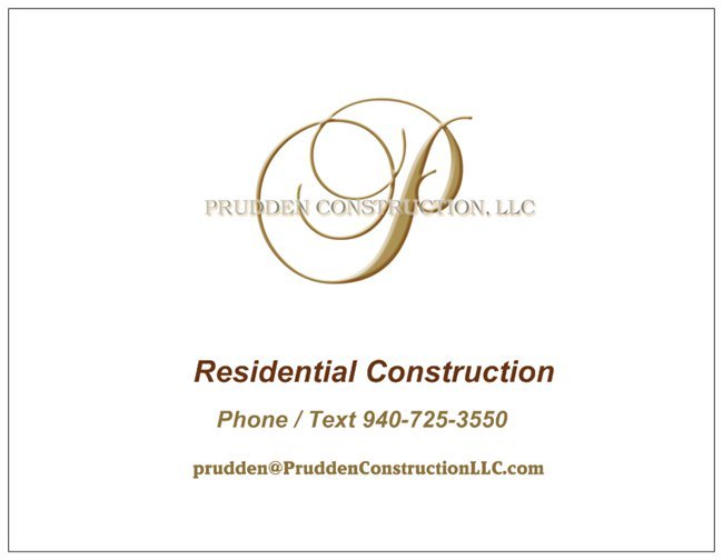 Slide of Prudden Construction