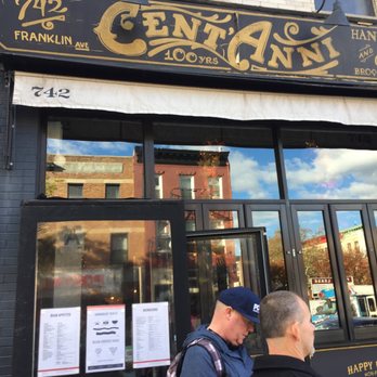 Cent'Anni - Front of the restaurant - Italian Near Me - Brooklyn, New York Cent'Anni - Front of the restaurant - Italian Near Me - Brooklyn, New York