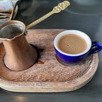 Blue Fig Garden - Turkish Coffee - Mediterranean Near Me - Cherry Hill, New Jersey