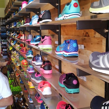 Soundrunner - Wall of shoes - Shoe Stores Near Me - Glastonbury, Connecticut