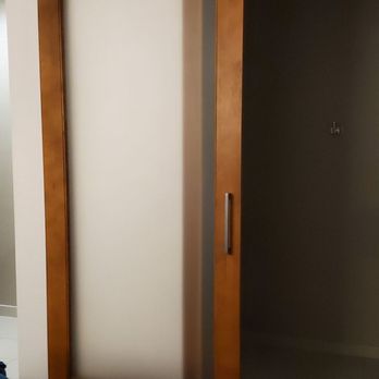 SpringHill Suites by Marriott Cincinnati Midtown - Doors to shower and bedroom - Hotels Near Me - Cincinnati, Ohio