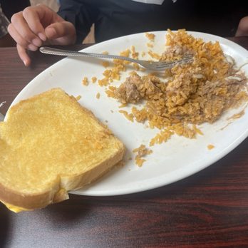 Michael's Tacos - Grilled cheese kids meal with beans and rice - Tacos Near Me - Cody, Wyoming