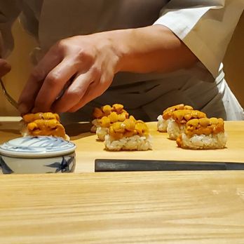 sushi AMANE - Hokkaido Uni delicious! - Sushi Bars Near Me - New York, New York