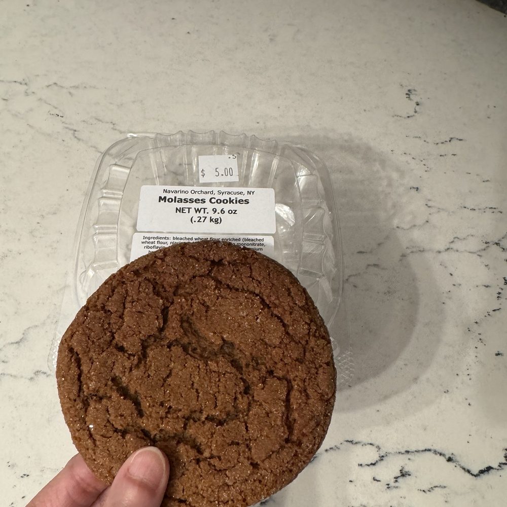 Molasses cookies
