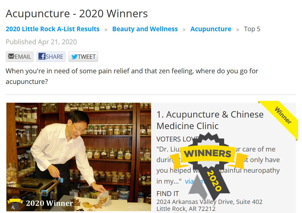 ACUPUNCTURE & CHINESE MEDICINE CLINIC Updated October 2024 17