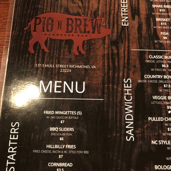 Pig & Brew - Barbeque Near Me - Richmond, Virginia Pig & Brew - Barbeque Near Me - Richmond, Virginia
