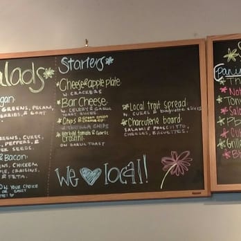 Sandhill Crane Vineyards - Menu boards - Wineries Near Me - Jackson, Michigan